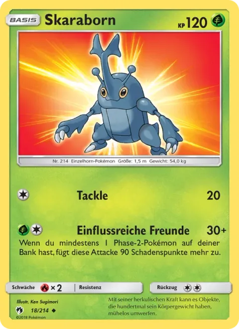 Heracross [Tackle | Powerful Friends]