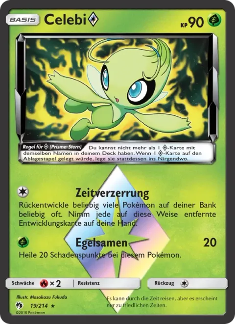 Celebi ◇ [Time Distortion | Leech Seed | Prism]