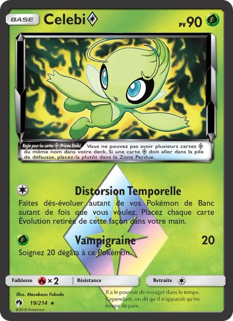 Celebi ◇ [Time Distortion | Leech Seed | Prism]