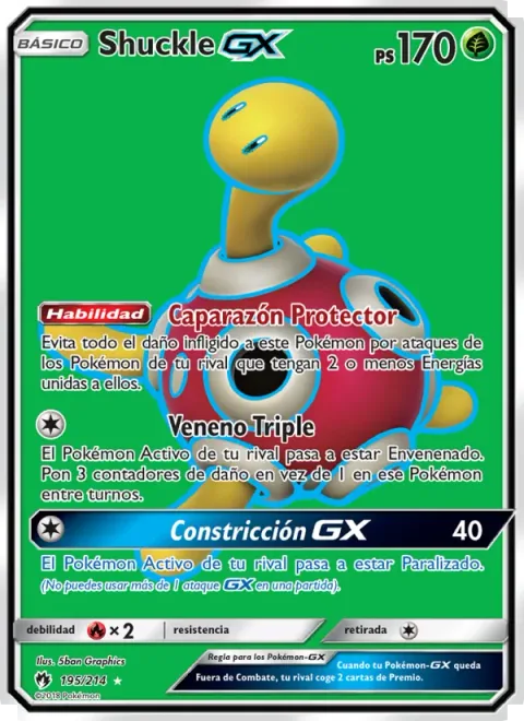 Shuckle GX [Protective Shell | Triple Poison | Wrap GX]