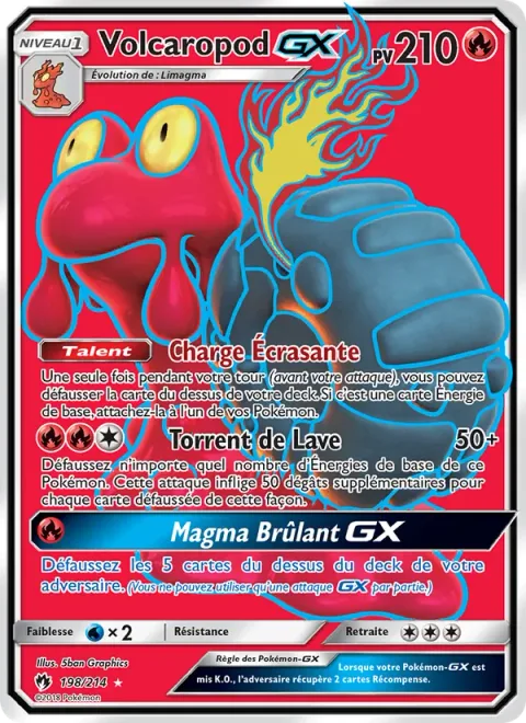 Magcargo GX [Crushing Charge | Lava Flow | Burning Magma GX]