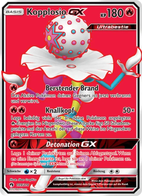 Blacephalon GX [Bursting Burn | Mind Blown | Burst GX]
