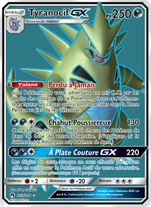 Tyranitar GX [Lost Out | Dusty Ruckus | Lay the Smackdown GX]