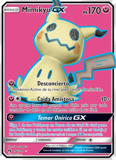 Mimikyu GX [Perplex | Let's Snuggle & Fall | Dream Fear GX]