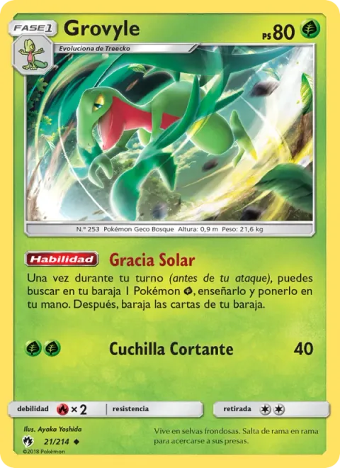 Grovyle [Sunshine Grace | Slicing Blade]