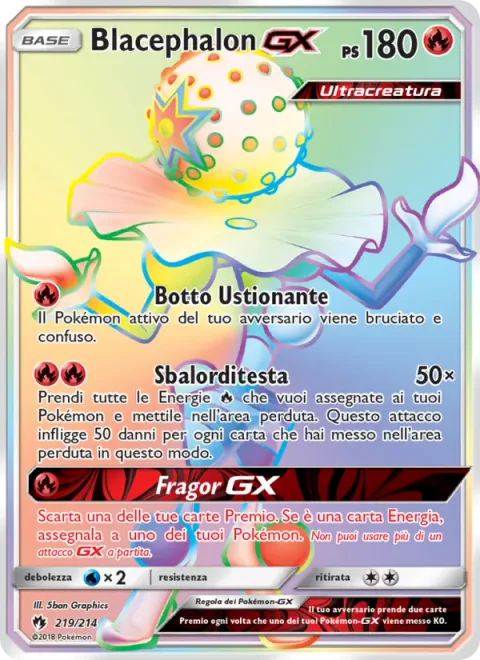 Blacephalon GX [Bursting Burn | Mind Blown | Burst GX]