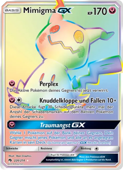 Mimikyu GX [Perplex | Let's Snuggle & Fall | Dream Fear GX]