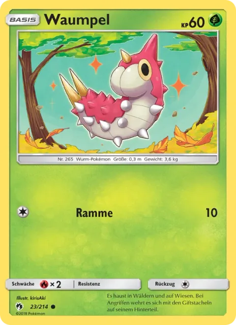Wurmple [Poison Sting]