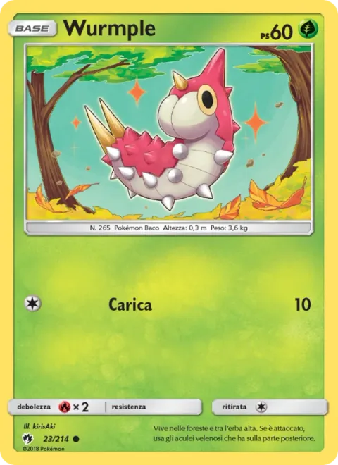 Wurmple [Poison Sting]