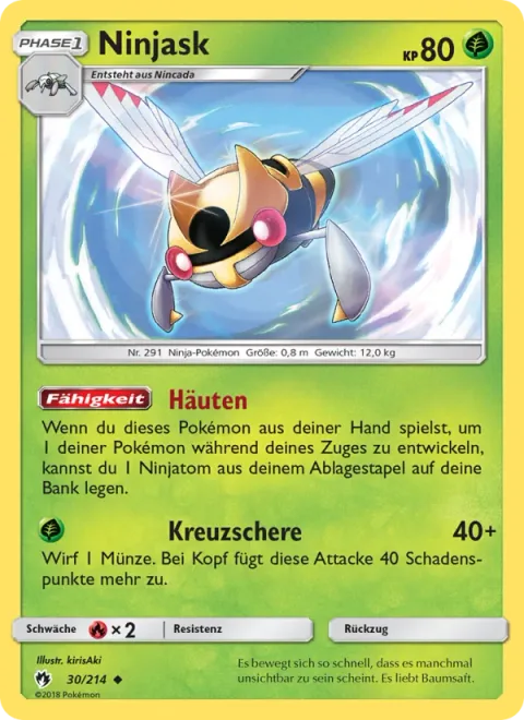 Ninjask [Molting | X-Scissor]
