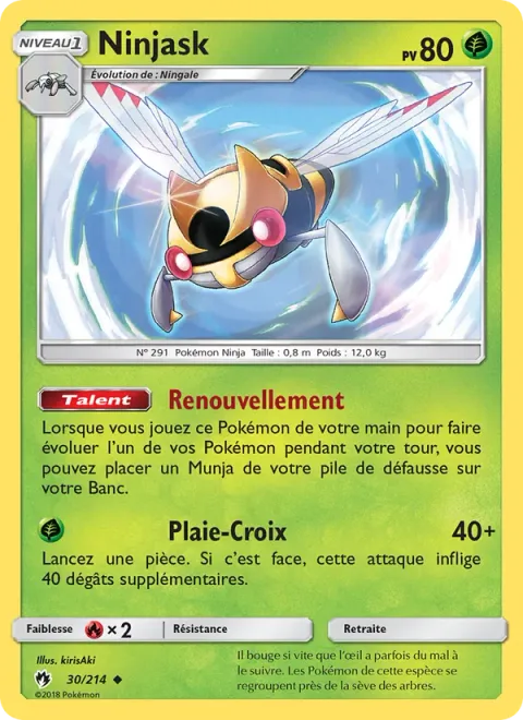 Ninjask [Molting | X-Scissor]