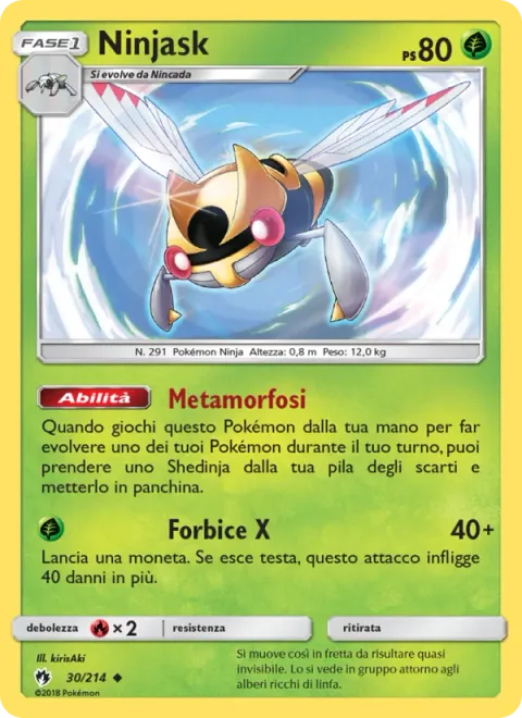 Ninjask [Molting | X-Scissor]