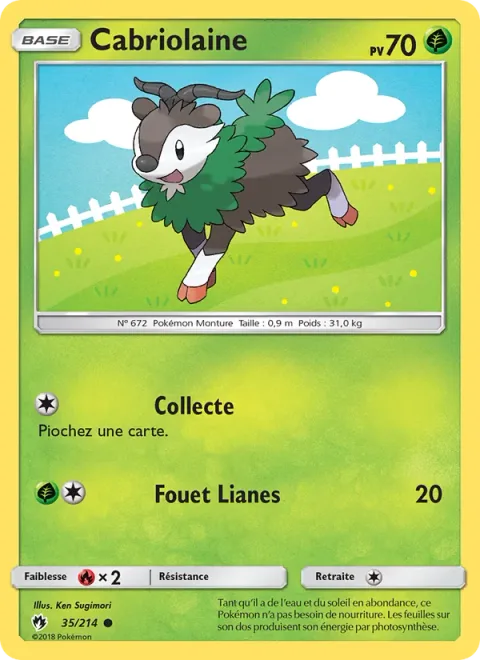 Skiddo [Collect | Vine Whip]