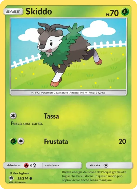 Skiddo [Collect | Vine Whip]