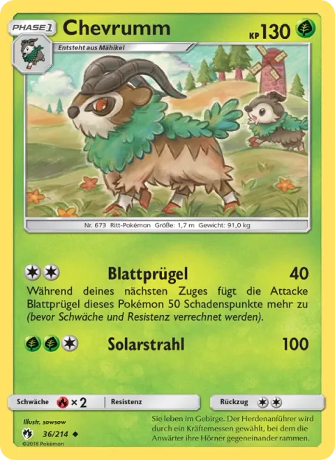 Gogoat [Leaf Wallop | Solar Beam]