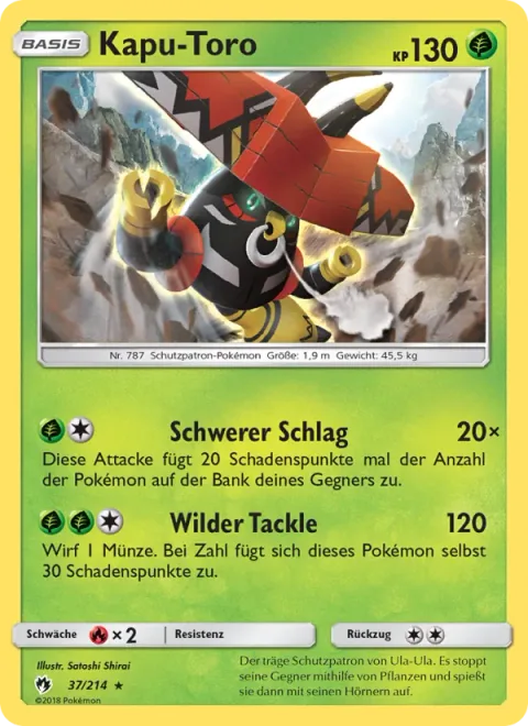 Tapu Bulu [Heavy Punch | Wild Tackle]