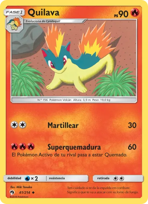 Quilava [Hammer In | Super Singe]
