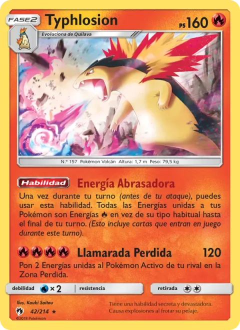 Typhlosion [Blazing Energy | Lost Flame]