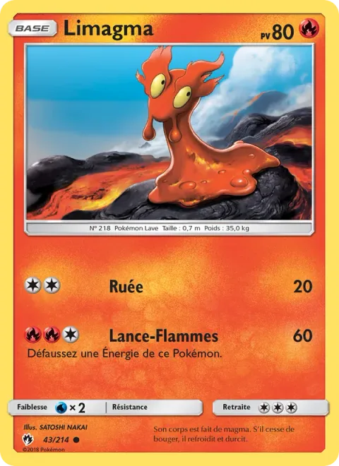 Slugma [Stampede | Flamethrower]