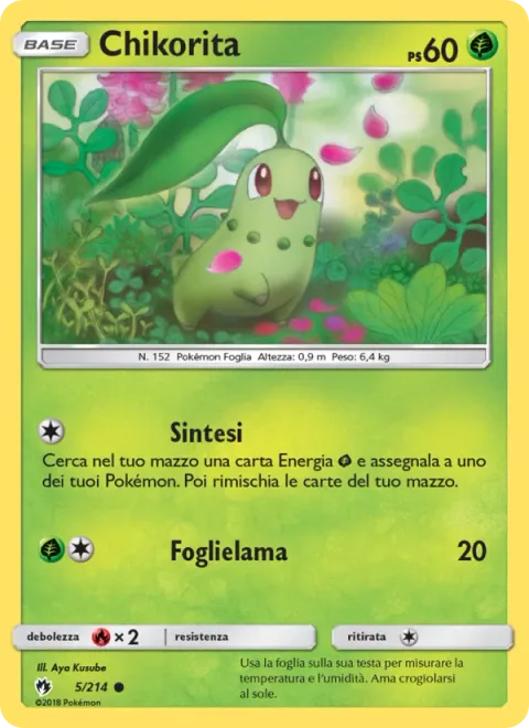 Chikorita [Synthesis | Razor Leaf]