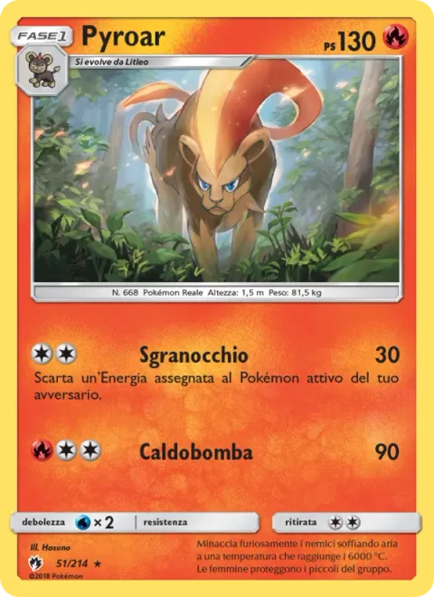 Pyroar [Crunch | Heat Blast]