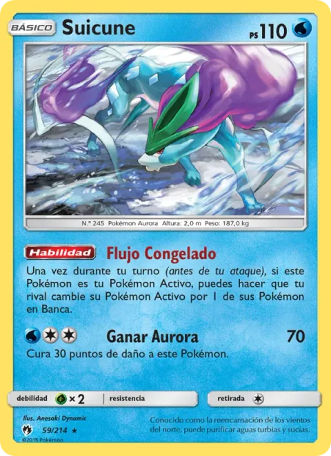 Suicune GX [Phantom Winds | Cure Stream | Brinicle GX]