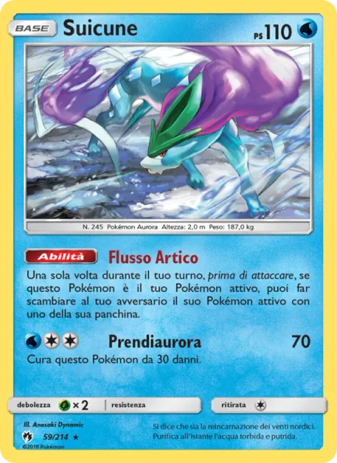 Suicune GX [Phantom Winds | Cure Stream | Brinicle GX]