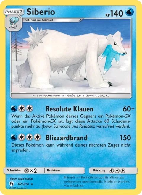 Beartic [Resolute Claws | Blizzard Burn]