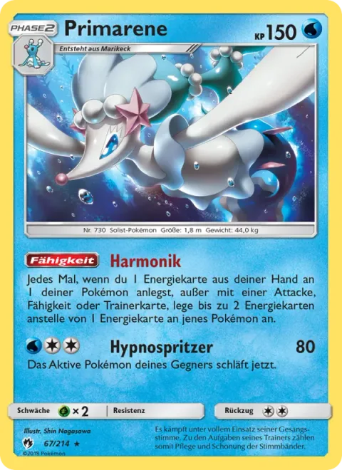 Primarina [Harmonics | Hypno Splash]