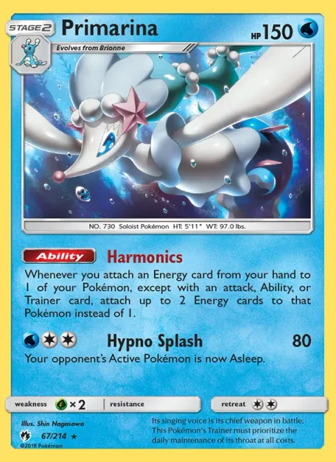 Primarina [Harmonics | Hypno Splash]