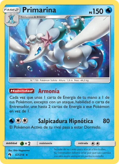 Primarina [Harmonics | Hypno Splash]