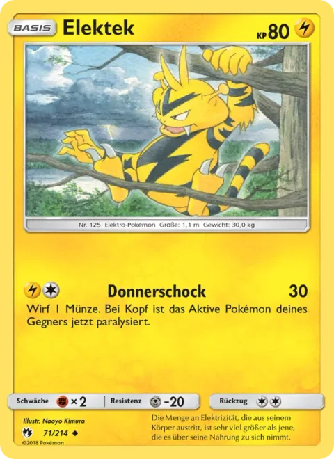 Electabuzz [Thunder Shock]
