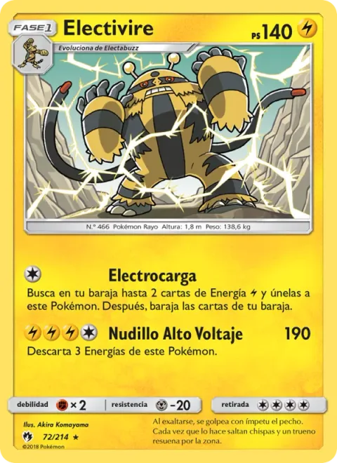 Electivire [Electrocharge | High-Voltage Knuckle]