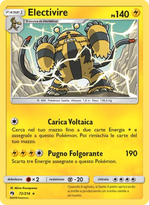 Electivire [Electrocharge | High-Voltage Knuckle]