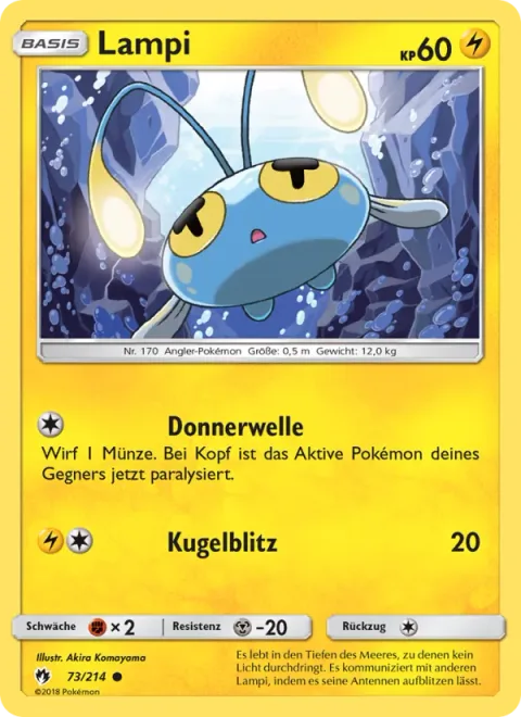 Chinchou [Thunder Wave | Lightning Ball]