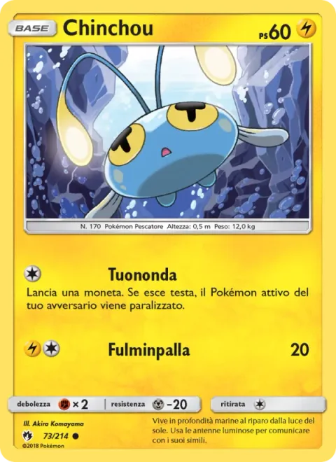 Chinchou [Thunder Wave | Lightning Ball]