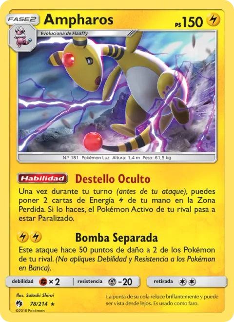 Ampharos [Unseen Flash | Split Bomb]