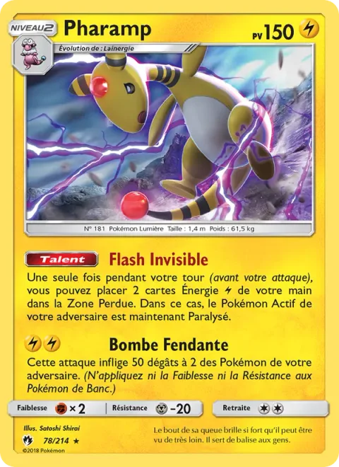 Ampharos [Unseen Flash | Split Bomb]