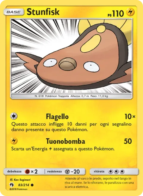 Stunfisk [Flail | Thunder Blast]