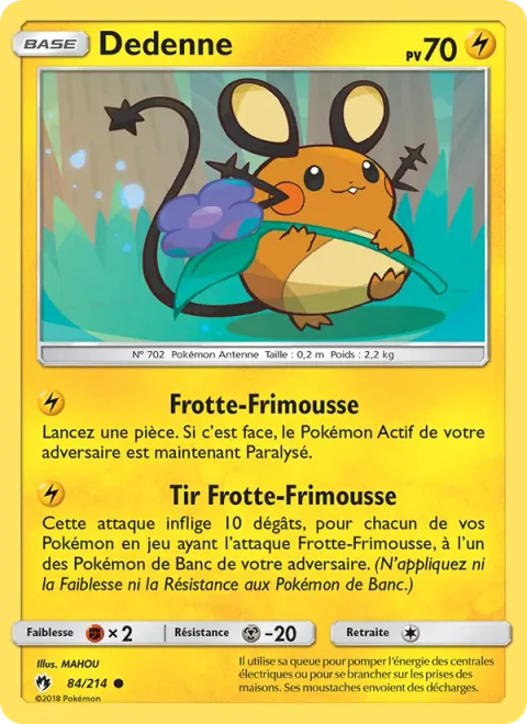 Dedenne [Nuzzle | Nuzzle Shot]