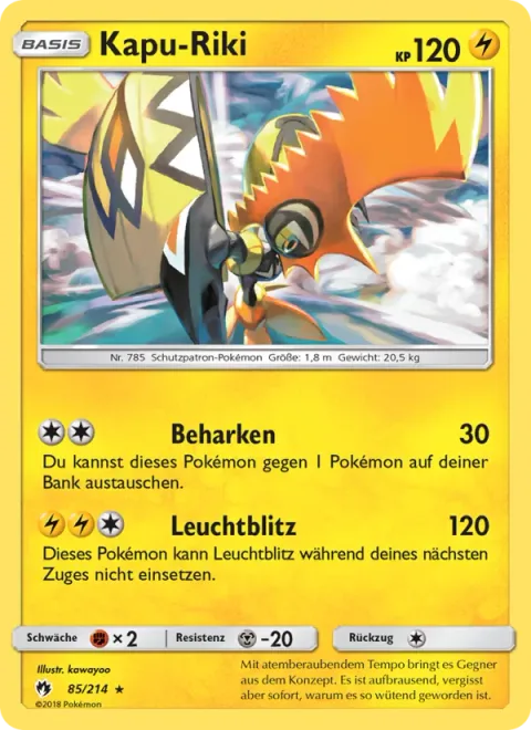 Tapu Koko [Strafe | Flashing Bolt]