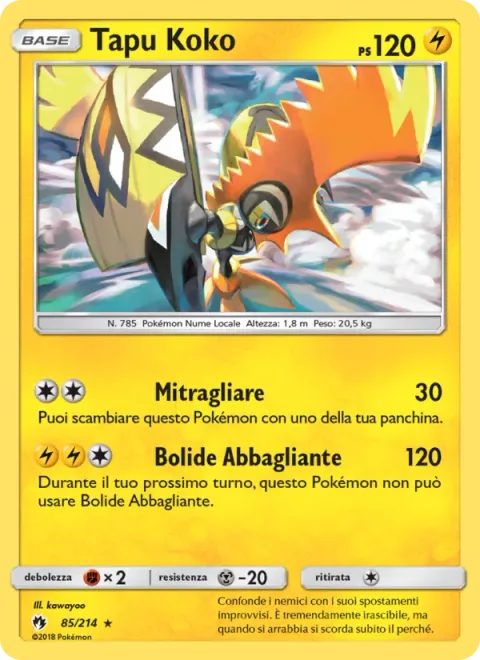 Tapu Koko [Strafe | Flashing Bolt]