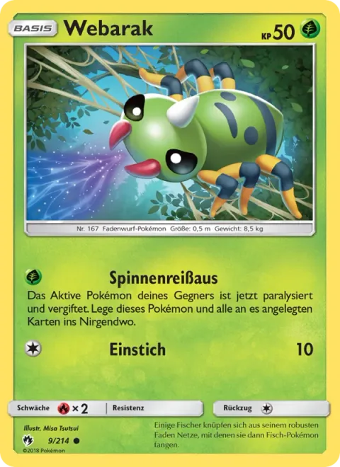 Spinarak [Spider Scram | Sting]