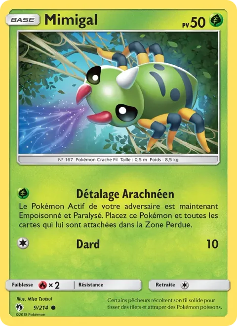 Spinarak [Spider Scram | Sting]