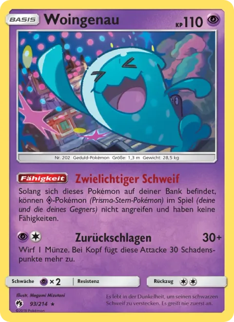 Wobbuffet [Shady Tail | Knock Away]