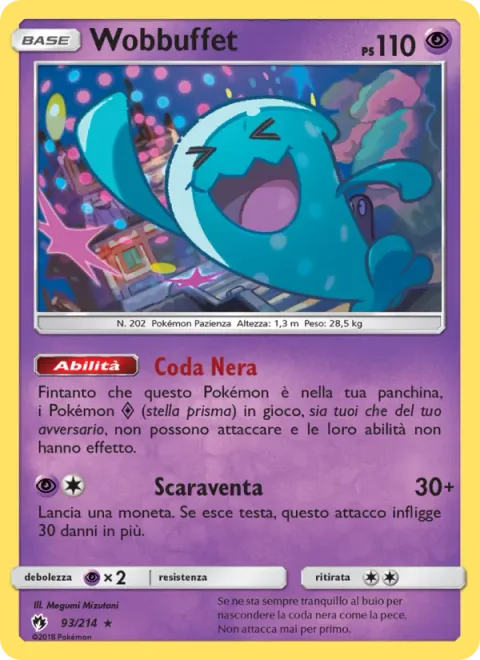 Wobbuffet [Shady Tail | Knock Away]
