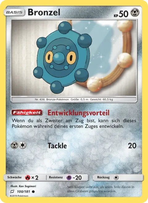 Bronzor [Evolutionary Advantage | Tackle]