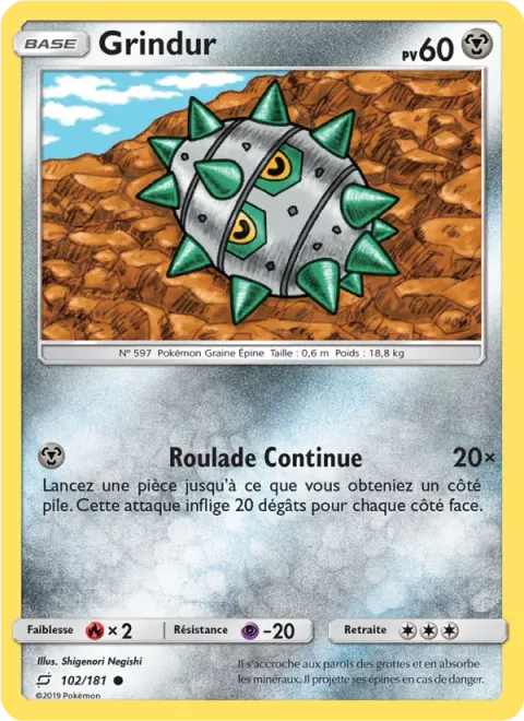 Ferroseed [Continuous Tumble]