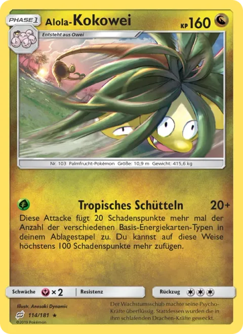 Alolan Exeggutor [Tropical Shake]