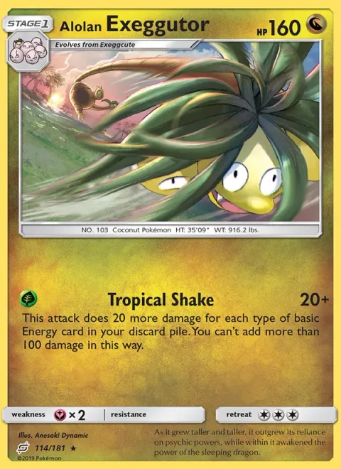 Alolan Exeggutor [Tropical Shake]